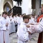 Wręczenie krzyży ceremoniarza