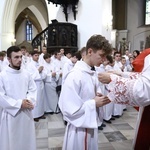 Wręczenie krzyży ceremoniarza