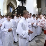 Wręczenie krzyży ceremoniarza