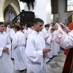 Wręczenie krzyży ceremoniarza