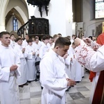 Wręczenie krzyży ceremoniarza