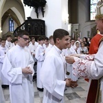 Wręczenie krzyży ceremoniarza