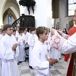 Wręczenie krzyży ceremoniarza