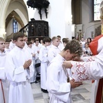 Wręczenie krzyży ceremoniarza