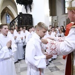 Wręczenie krzyży ceremoniarza