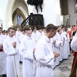 Wręczenie krzyży ceremoniarza