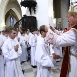 Wręczenie krzyży ceremoniarza