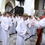 Wręczenie krzyży ceremoniarza