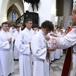 Wręczenie krzyży ceremoniarza