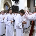 Wręczenie krzyży ceremoniarza