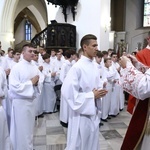 Wręczenie krzyży ceremoniarza