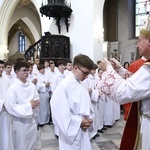 Wręczenie krzyży ceremoniarza