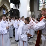 Wręczenie krzyży ceremoniarza