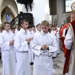 Wręczenie krzyży ceremoniarza