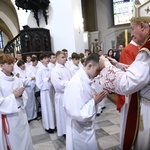 Wręczenie krzyży ceremoniarza