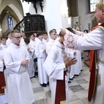 Wręczenie krzyży ceremoniarza