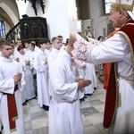 Wręczenie krzyży ceremoniarza