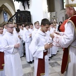 Wręczenie krzyży ceremoniarza