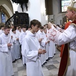 Wręczenie krzyży ceremoniarza