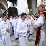 Wręczenie krzyży ceremoniarza