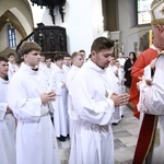 Wręczenie krzyży ceremoniarza