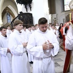 Wręczenie krzyży ceremoniarza