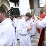 Wręczenie krzyży ceremoniarza