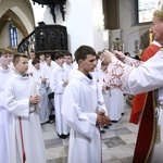 Wręczenie krzyży ceremoniarza