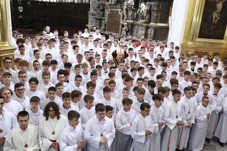 Błogosławieństwo ceremoniarzy