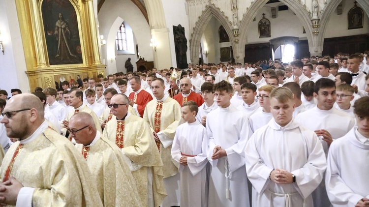 Błogosławieństwo ceremoniarzy