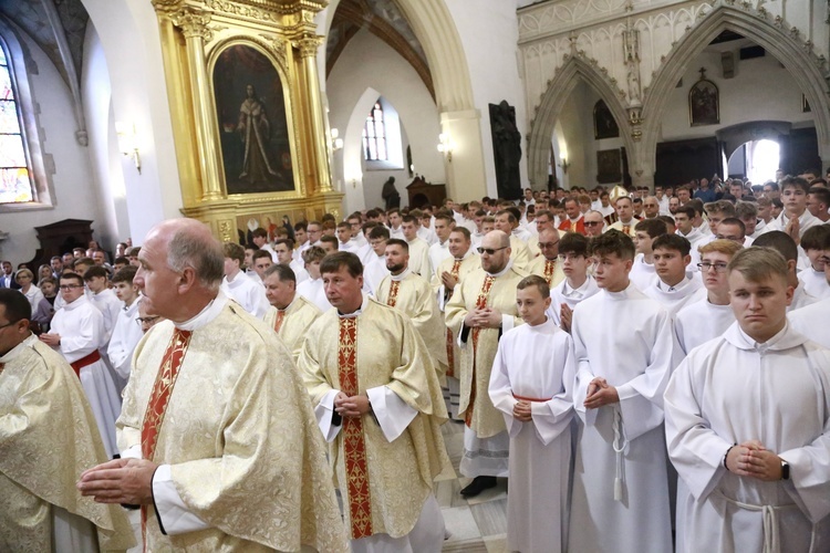 Błogosławieństwo ceremoniarzy