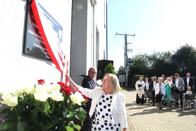 Pilzno. Odsłonięcie tablicy bł. Józefa Ulmy