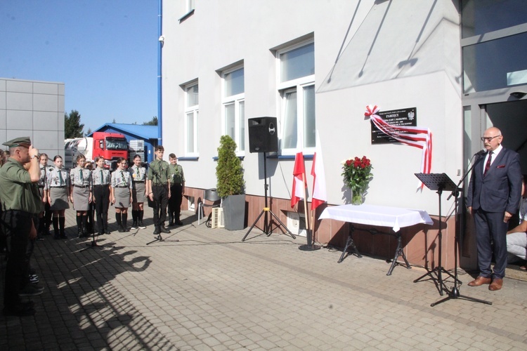 Pilzno. Odsłonięcie tablicy bł. Józefa Ulmy