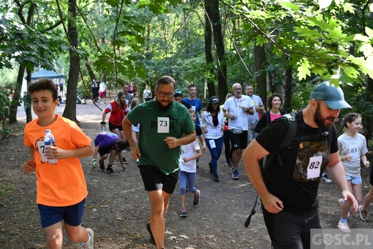 Bieg Staśka z zielonogórskim Katolikiem
