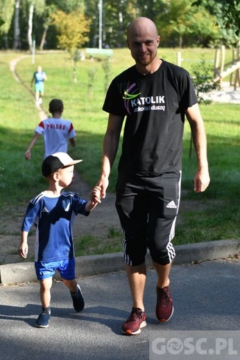 Bieg Staśka z zielonogórskim Katolikiem