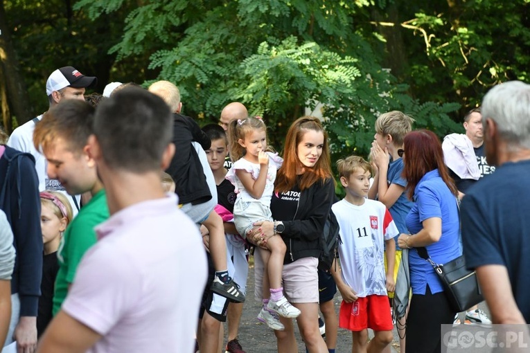 Bieg Staśka z zielonogórskim Katolikiem
