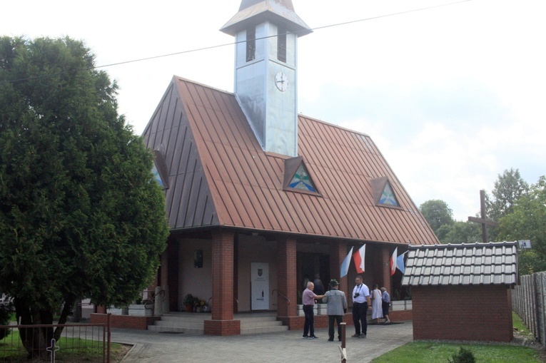 Odsłonięcie tablicy upamiętniającej odsiecz wiedeńską w Rozumicach
