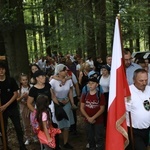 Msza św. i poświęcenie krzyża na Postawnem