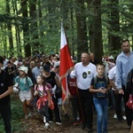 Msza św. i poświęcenie krzyża na Postawnem