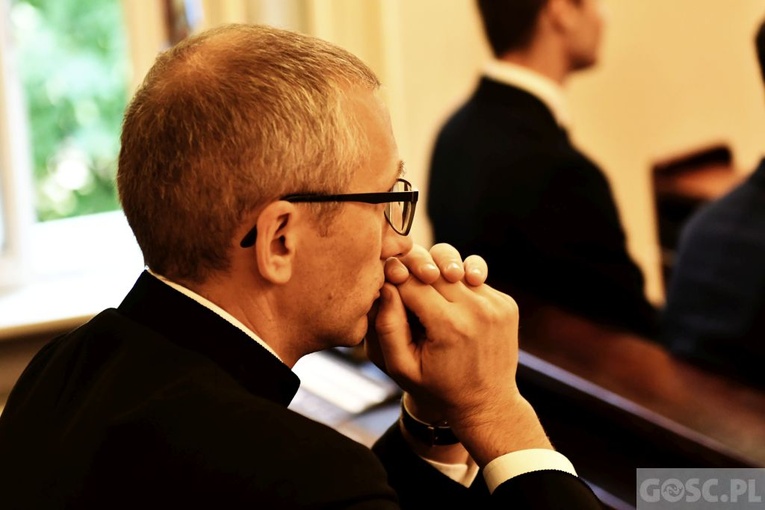 Biskup spotkał się z nowymi klerykami