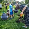 Sosnowiec."Święto Drzewa" Parku Harcerskim