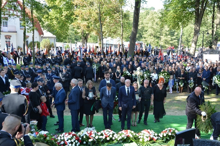 Ostatnia droga żukowskich strażaków