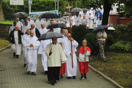 Pielgrzymka szafarzy do Pszowa