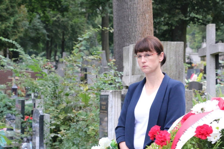 Nowy nagrobek prof. Feliksa Konecznego i jego rodziny