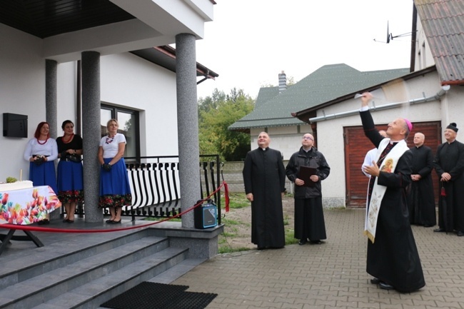 Nowy dom parafialny w Małęczynie