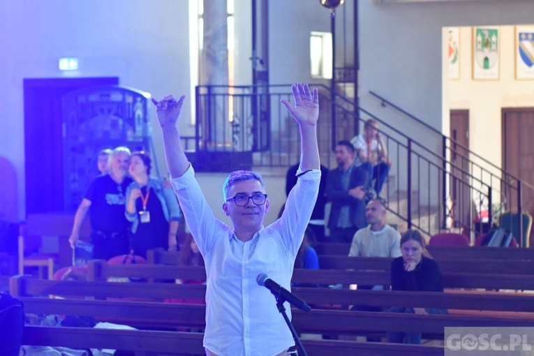 Ostatnie próby przed koncertem uwielbienia w Zielonej Górze