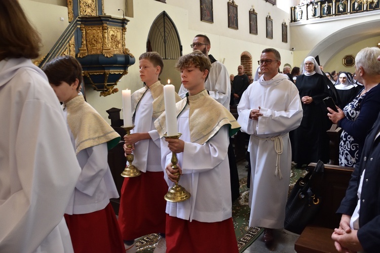 Benedykacja ksieni w Żarnowcu