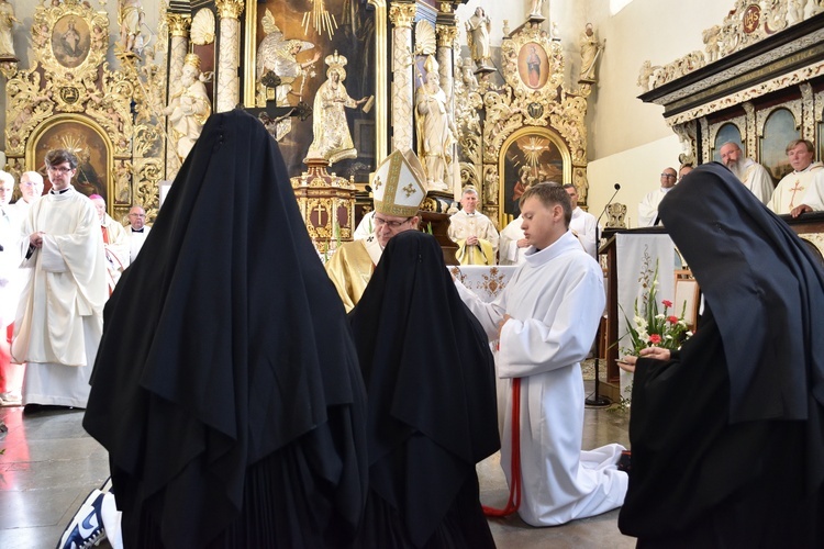 Benedykacja ksieni w Żarnowcu