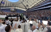 Uroczysty wjazd papieża Franciszka