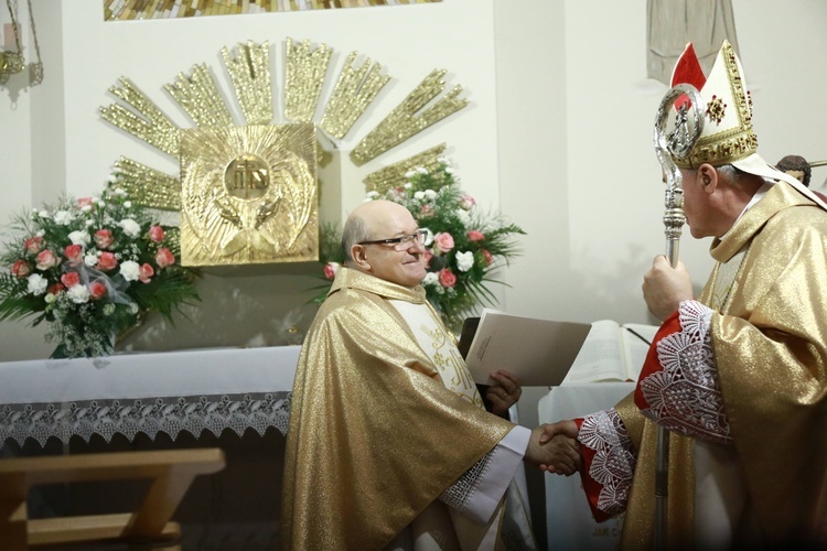 Ogłoszenie nowej parafii Breń